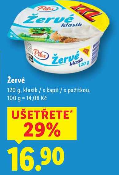 Žervé, 120 g