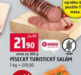 Písecký turistický salám 100g