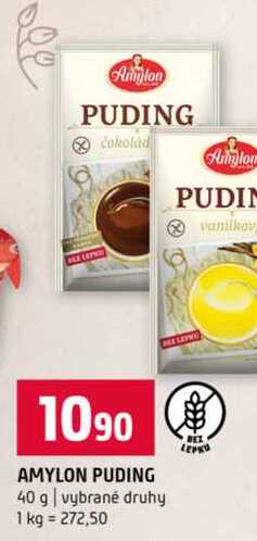 AMYLON PUDING 40 g vybrané druhy 