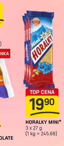 HORALKY MINI 3 x 27 g 