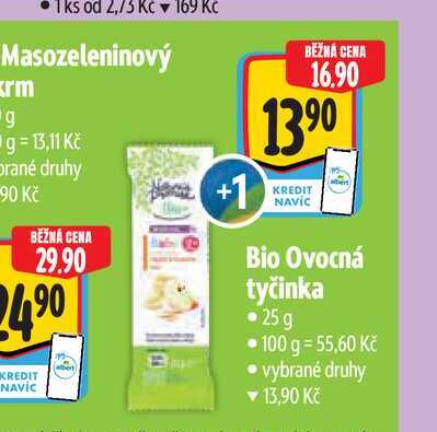 Bio Ovocná tyčinka 25 g