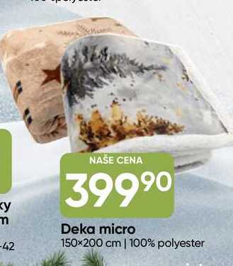 Deka micro 150×200 cm | 100% polyester