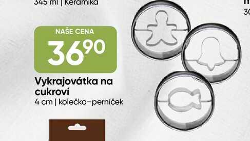Vykrajovátka na cukroví 4 cm | kolečko-perníček
