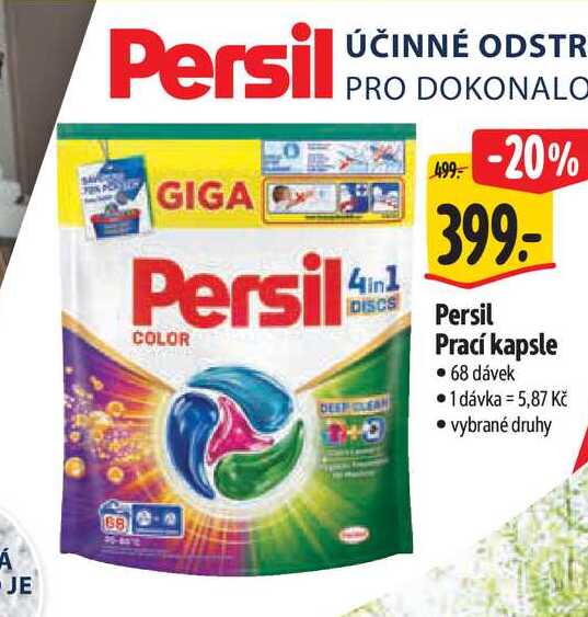  Persil Prací kapsle 68 dávek 