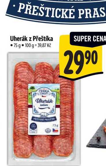 Uherák z Přeštíka 75 g