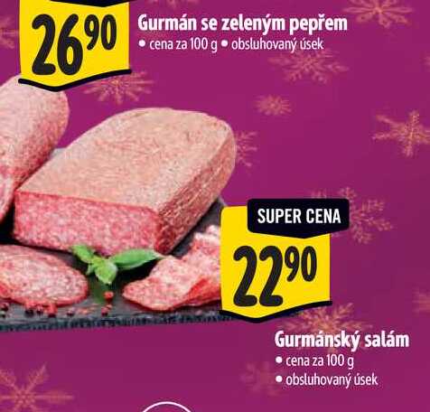   Gurmánský salám 100 g 