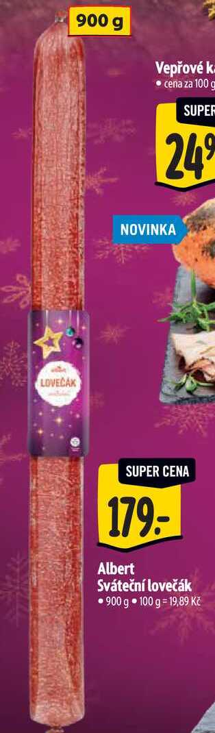  Albert Sváteční lovečák 900 g  