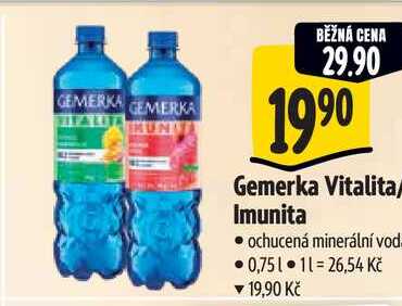 Gemerka Vitalita/Imunita, 0,75 l