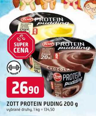 ZOTT PROTEIN PUDING 200 g 