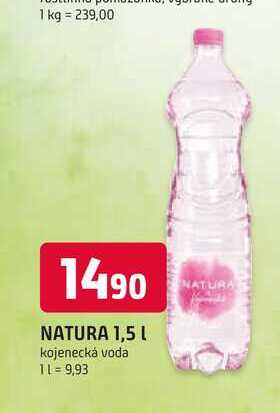 NATURA 1,5 L kojenecká voda 