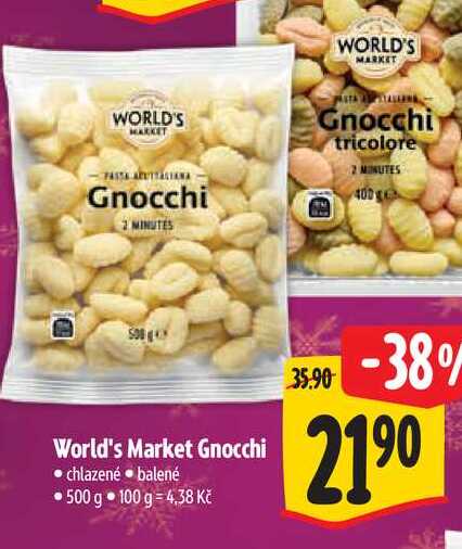 World's Market Gnocchi 500 g