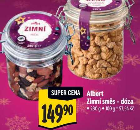  Albert  Zimní směs - dóza 280 g 