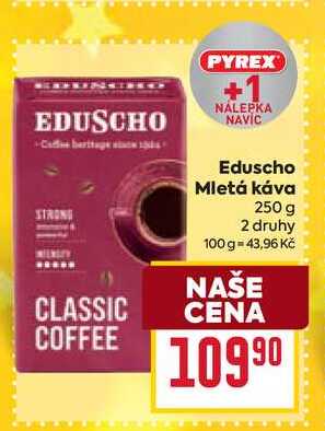 Eduscho Mletá káva 250 g