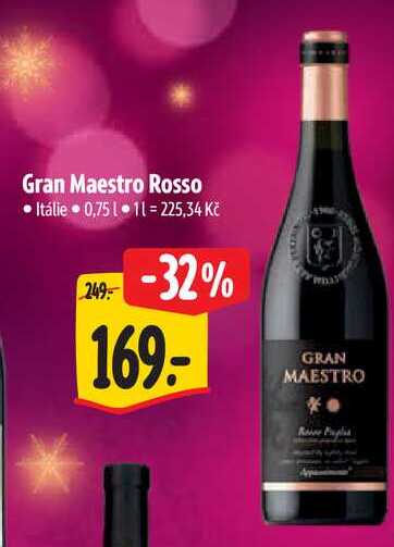 Gran Maestro Rosso 0,75 l