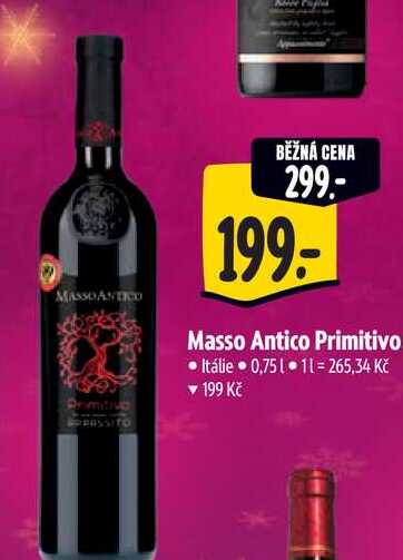  Masso Antico Primitivo 0,75 l
