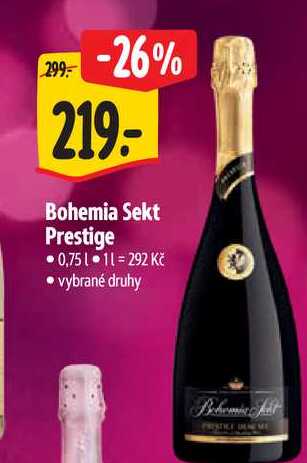 Bohemia Sekt Prestige 0,75 l