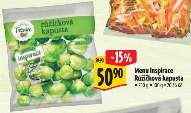 Menu inspirace Růžičková kapusta, 250 g 