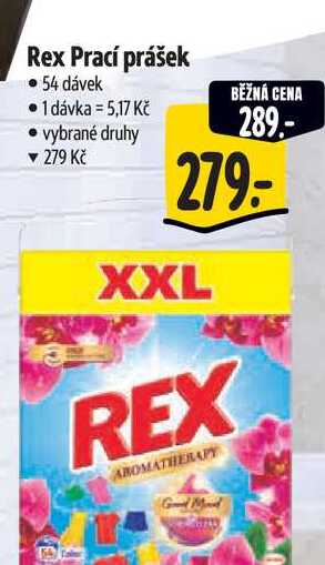 Rex Prací prášek, 54 dávek