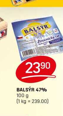 BALSÝR 47% 100 g