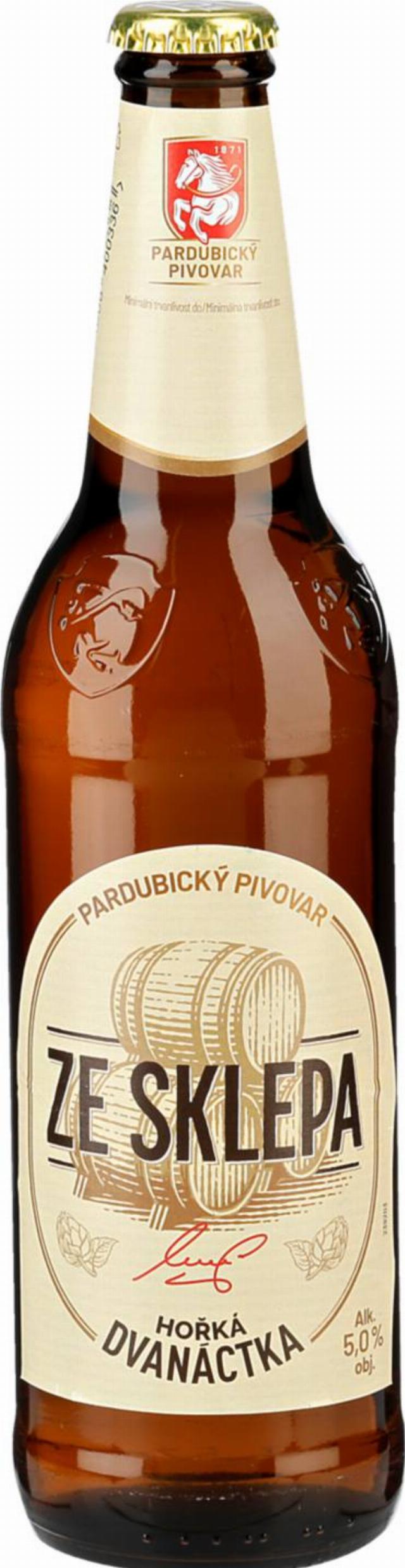 Pernštejn Hořká 12 ze sklepa světlý ležák