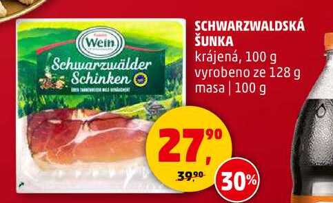 SCHWARZWALDSKÁ ŠUNKA, 100 g