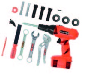 Sada nářadí
s vrtačkou
na baterie