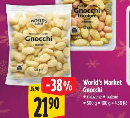 World's Market Gnocchi, 500 g