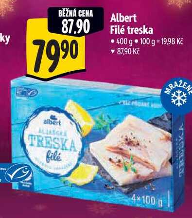 Albert Filé treska, 400 g