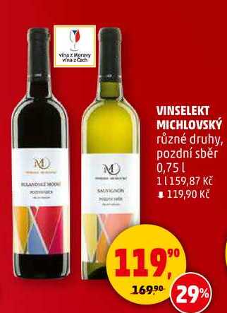 VINSELEKT MICHLOVSKÝ, 0,75 l