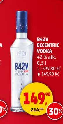 B42V ECCENTRIC VODKA, 0,5 l
