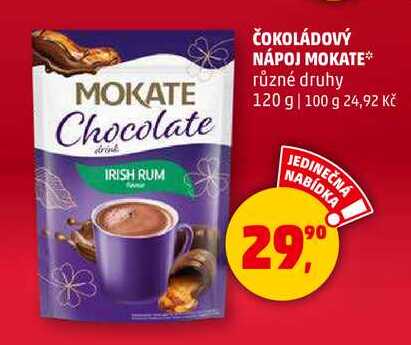 ČOKOLÁDOVÝ NÁPOJ MOKATE, 120 g