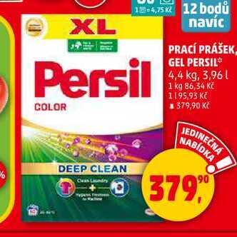 PRACÍ PRÁŠEK PERSIL, 4,4 kg