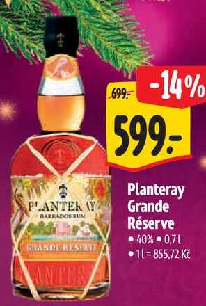 Planteray Grande Réserve, 0,7 l