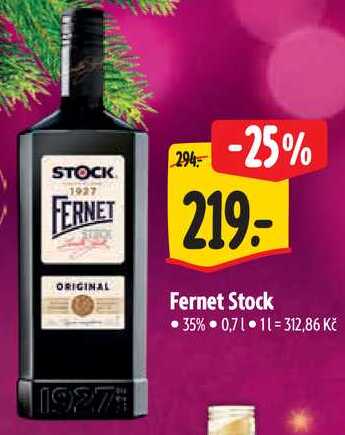Fernet Stock, 0,7 l