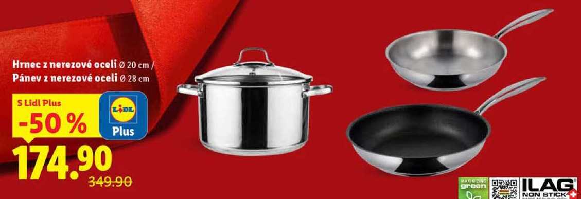 Hrnec z nerezové oceli/Pánev z nerezové oceli 