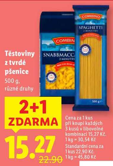 Těstoviny z tvrdé pšenice, 500 g