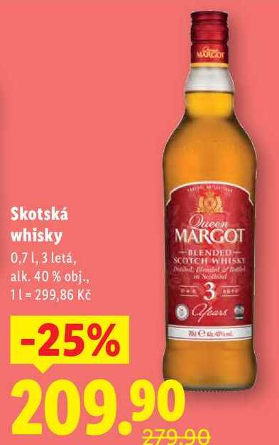 Skotská whisky, 0,7 l