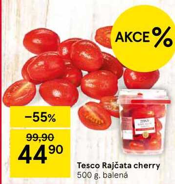 Tesco Rajčata cherry, 500 g. balená