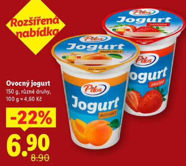 Ovocný jogurt, 150 g