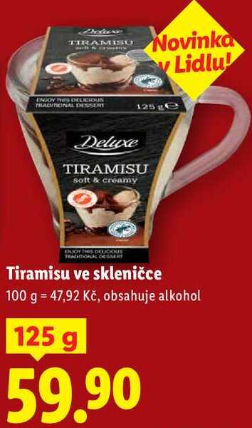 Tiramisu ve skleničce, 125 g