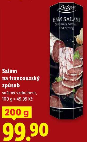 Salám na francouzský způsob, 200 g