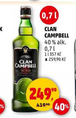 CLAN CAMPBELL, 0,7 l