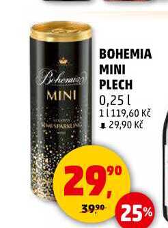 BOHEMIA MINI PLECH, 0,25 l