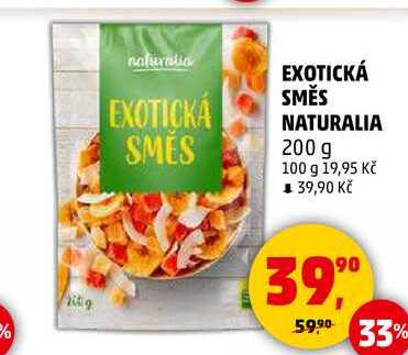 EXOTICKÁ SMĚS NATURALIA, 200 g 