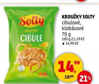 KROUŽKY SOLTY, 70 g