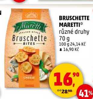 BRUSCHETTE MARETTI, 70 g 