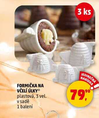 FORMIČKA NA VČELÍ ÚLKY, 3 ks