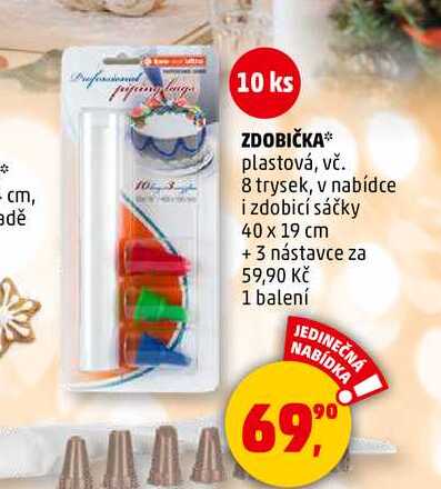 ZDOBIČKA, 1 balení 