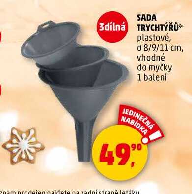 SADA TRYCHTÝŘŮ, 1 balení