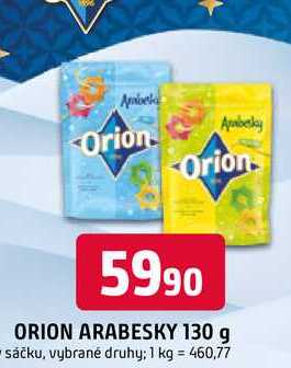 ORION ARABESKY 130 g sáček